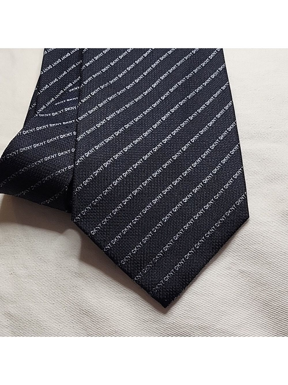 DKNY silk necktie